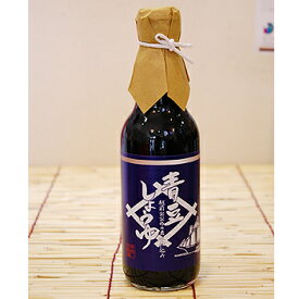 野村醤油：国産の青大豆から生まれた「青豆しょうゆ 360ml×2本」/越前おおの