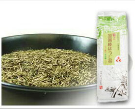 あずま園：飲み口さっぱり「特上加賀棒ほうじ茶(抹茶棒入り) 200g×2個」