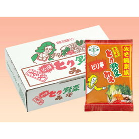 まつや：「とり野菜みそピリ辛　1箱(12袋入)」石川県で人気の鍋みそ