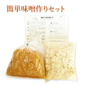 南日味噌醤油:簡単味噌作りセット(容器なし)