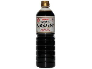 クルメキッコー「杉木桶九州産丸大豆しょうゆ 1リットル×4本」