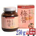 無双本舗 生姜番茶入り 梅醤 250g 有機JAS原料使用 国産梅干し 熟成醤油 龍神梅 三年番茶 生姜 配合 陽性食品 マクロ…