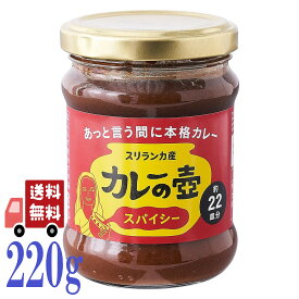 カレーの壺 ペースト スパイシー 220g スリランカ 万能調味料 第3世界ショップ