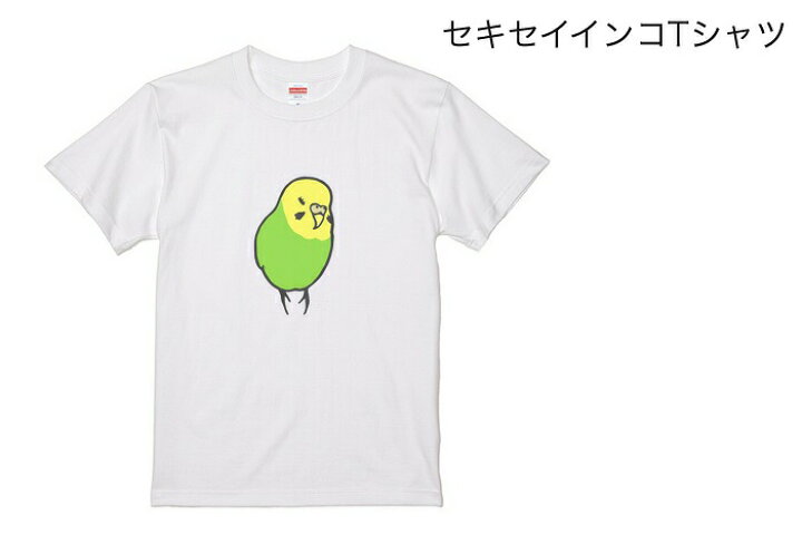 楽天市場 セキセイインコ Tシャツ おネムなセキセイ 小鳥 鳥 鳥好き 雑貨 グッズ デザイン イラスト アニマル かわいい プレゼント ギフト オカメインコ コザクラインコ マメルリハ おもしろい 面白い 大きいサイズ ビッグt 文鳥と小鳥の雑貨屋hydaway