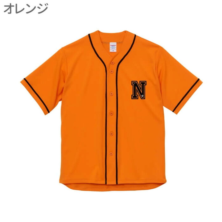 楽天市場】ネコ ドライ ベースボールシャツ イニシャルN 野球 スポーツ 