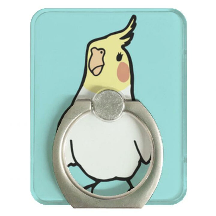 楽天市場 オカメインコ スマホリング リング Finger Ring Holder かわいい 可愛い スマホ リング 落下防止 タブレット スマートフォン リングホルダーおしゃれ キャラクター 小鳥 鳥 グッズ インコ プレゼント 文鳥と小鳥の雑貨屋hydaway