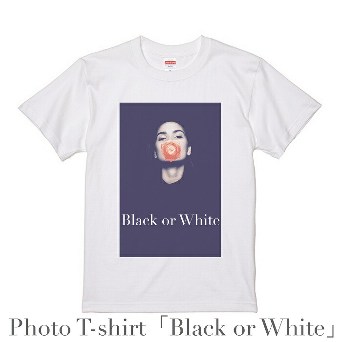 個性的でオシャレなフォトtシャツをお探しならこちら デザイン Tシャツ Black Or White メンズ ホワイト 綿100 グラフィックt フォトt バラ 薔薇 モノクロ 白黒 オシャレ プレゼント 大きいサイズ ビッグtシャツ Lazybonessmokehouse Net