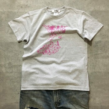 amycco.文鳥(ブンチョウぶんちょうbuncho)Tシャツ#3「バリで遊ぶ文鳥」メンズ綿100%全3色