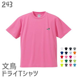 文鳥 ドライTシャツ ワンポイント スサー文鳥 小鳥 鳥 鳥好き 雑貨 吸水速乾 UVカット メッシュ 通気性 オーバーサイズ ビッグサイズ かわいい グッズ プレゼント ギフト おもしろい 面白い 大きいサイズ ビッグT メール便 癒やし