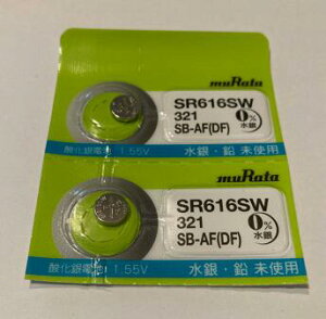 SR616SW�@321SB-AF(DF)�@���c���쏊�@�_����{�^���d�r1�V�[�g�i5�p�b�N�j�y�����^muRata�z