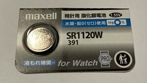 Maxell�@�{�^���d�r�@SR1120W391�@1����@298