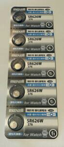 Maxell�@��{�^���d�r�@SR626W376�@5��1�V�[�g�@de328