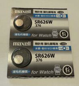 Maxell�@��{�^���d�r�@SR626W376�@2�Z�b�g�@de329