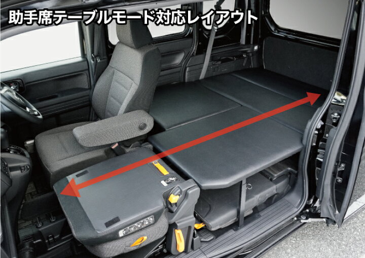 楽天市場】N-VAN JJ1/JJ2専用 フルサイズベッドキット+カーゴフロア 