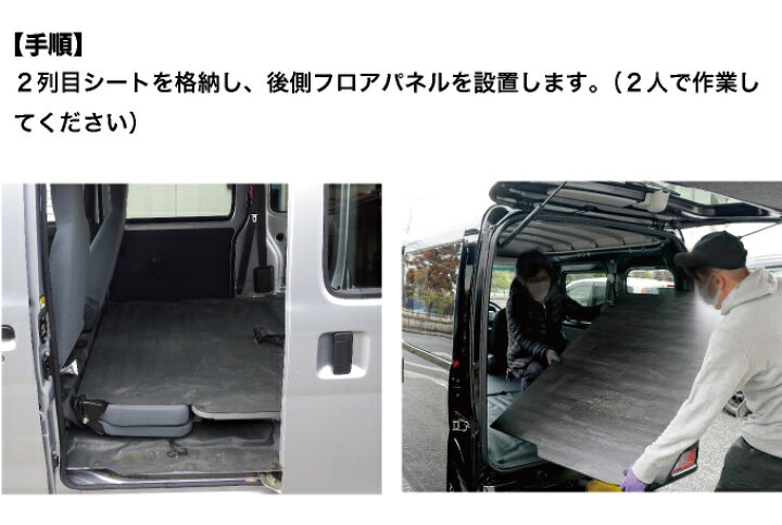 楽天市場】ハイゼットカーゴ デラックスカーゴフロアパネル 床張り 