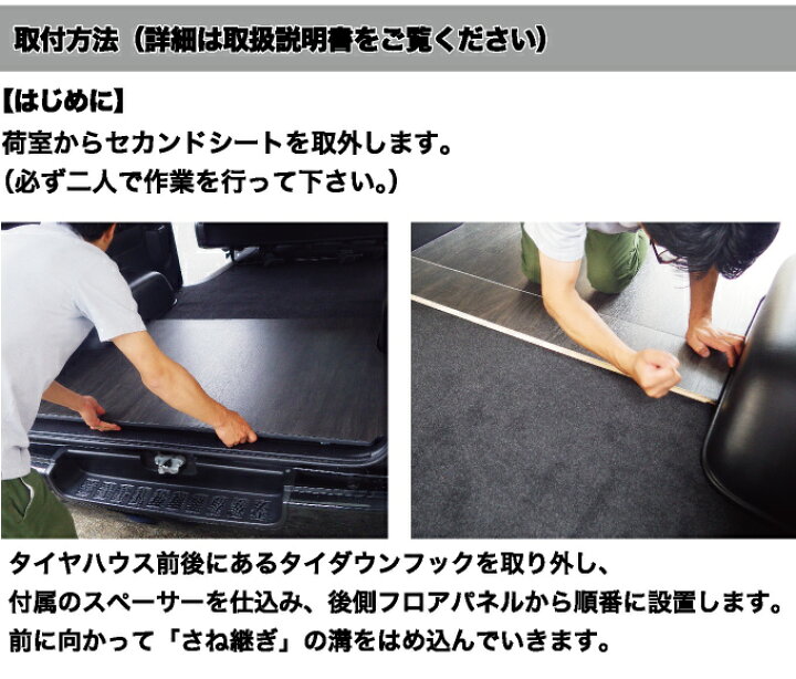 楽天市場】ハイエース 標準S-GL用 ベッドキット+フルフロアパネル（3型 
