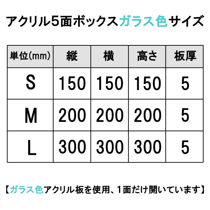 ジュンおし　アクリルケースx5 楽天市場】アクリル4面ボックス 透明 ○ 小物 ディスプレイ 靴