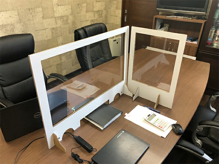 楽天市場】飛沫感染予防 エコパーテーション 5セット : アクリル専門 