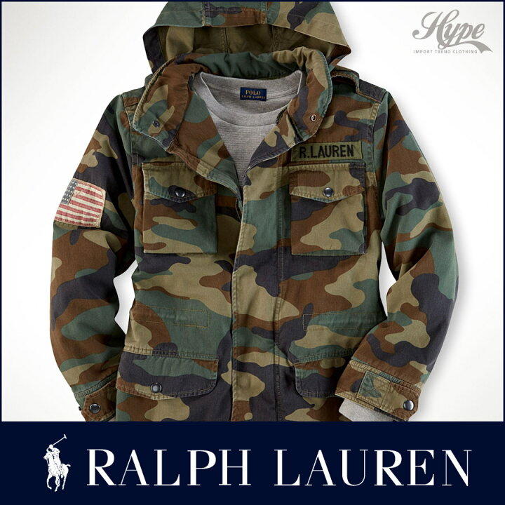 楽天市場】POLO RALPH LAUREN ボーイズ ポロ ラルフローレン M-65 