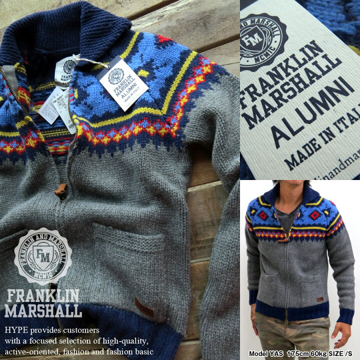 楽天市場】フランクリンマーシャル FRANKLIN & MARSHALL ニット 