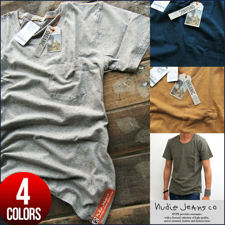 楽天市場】Nudie Jeans ヌーディージーンズ Tシャツ メンズ 40161-4001 
