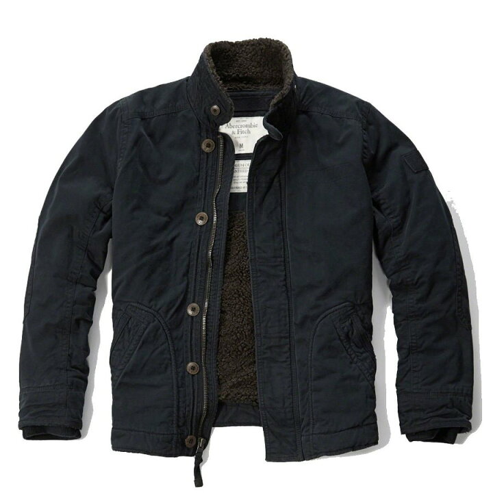 楽天市場】アバクロ 裏ボアミリタリージャケット Abercrombie＆Fitch 