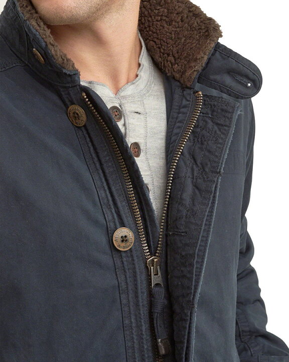 楽天市場】アバクロ 裏ボアミリタリージャケット Abercrombie＆Fitch 