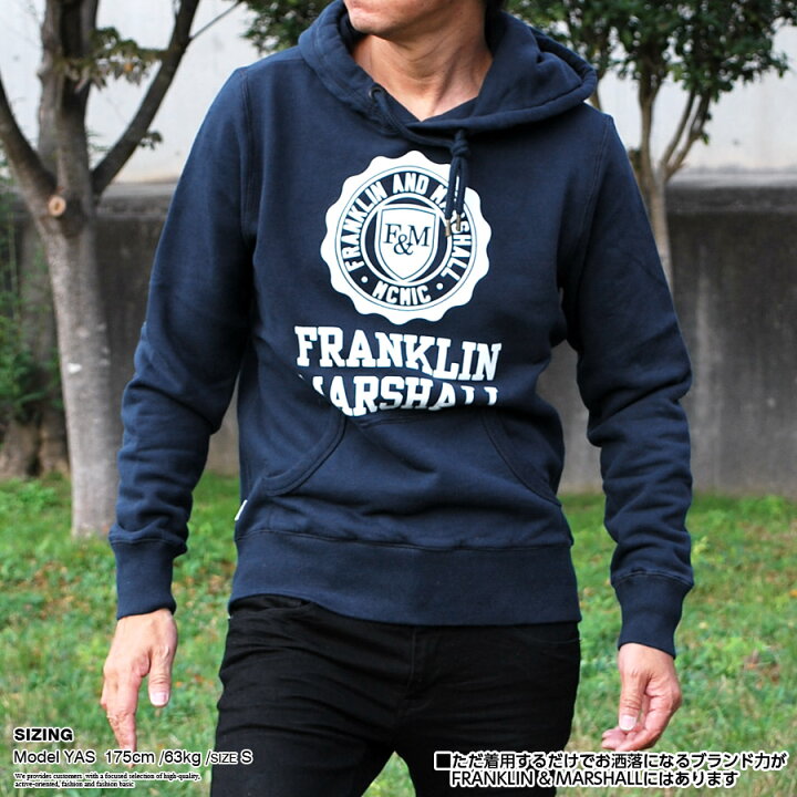 楽天市場】厚手 フランクリンマーシャル FRANKLIN & MARSHALL パーカー  