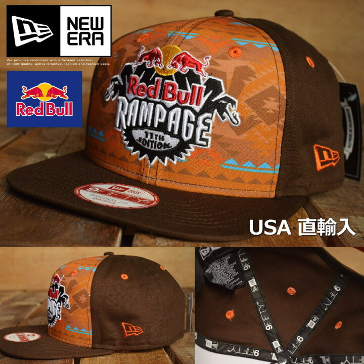 楽天市場】レア USA直輸入 Red Bull×NEW ERA ニューエラ スナップ 