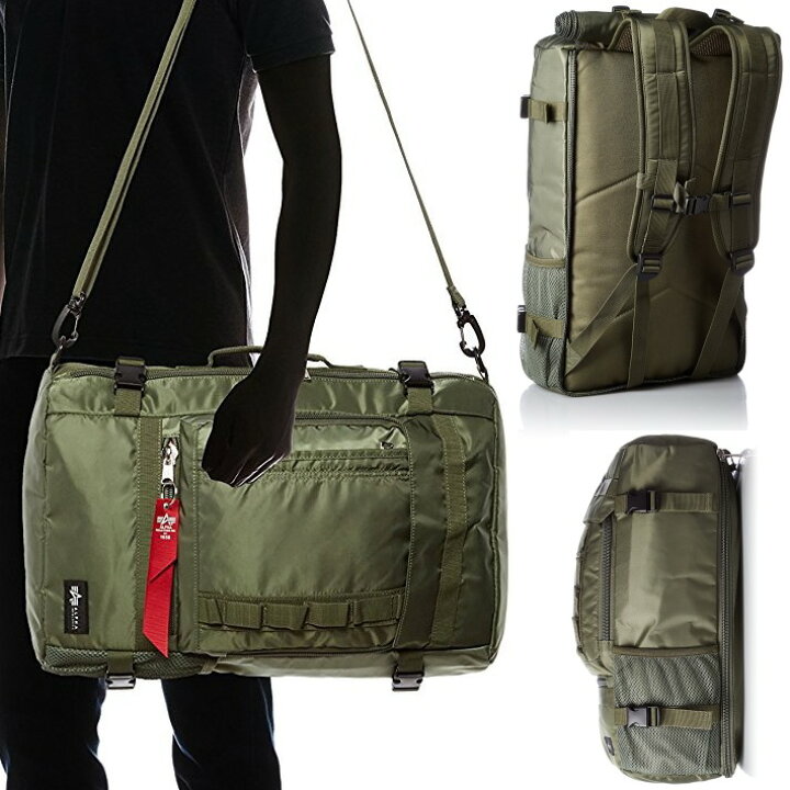楽天市場】Alpha Industries 3way MA-1 リュックサック バッグ 