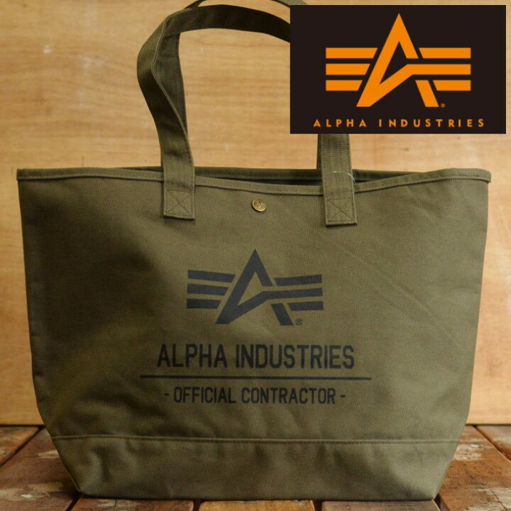 楽天市場】Alpha Industries トートバッグ 4010500 トート バッグ 