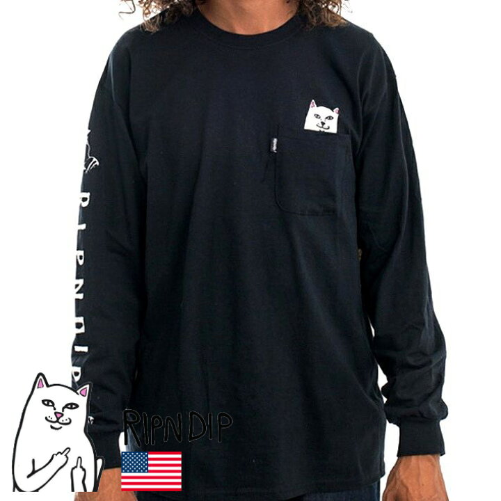 楽天市場】RIPNDIP リップンディップ ロンT 長袖 Tシャツ メンズ 