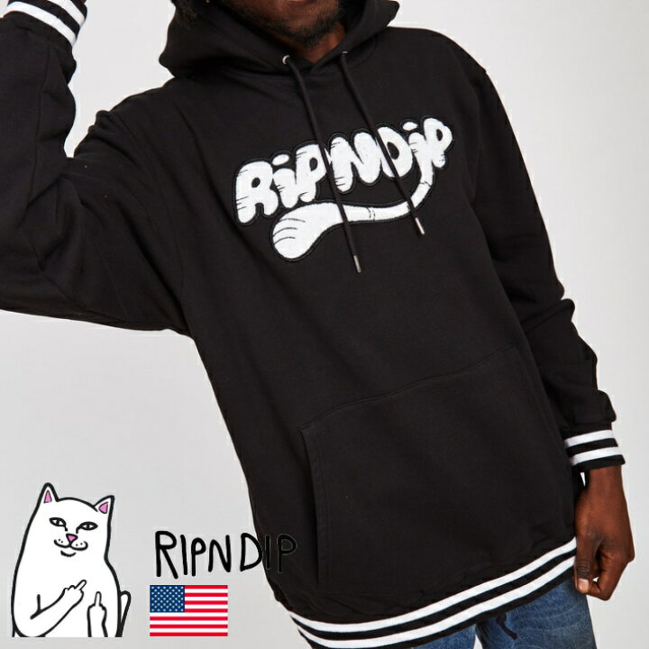 楽天市場】RIPNDIP リップンディップ パーカー メンズ レディース 刺繍 