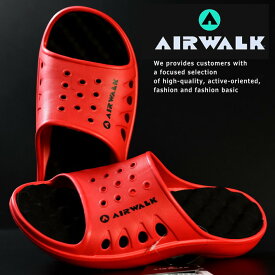 【低反発の凹凸フットベッド】エアウォーク AIRWALK サンダル メンズ シャワーサンダル AW-5001