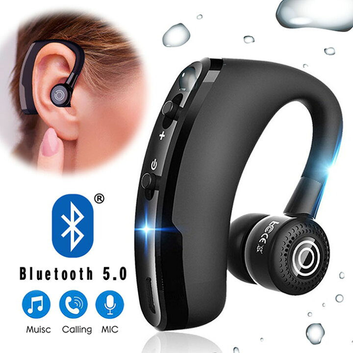 イヤホン ワイヤレス スポーツ LTG Bluetooth5.0 防水 サラウンド イヤホン マイク MB ☆REV 7988259  左右兼用 片耳 高音質 イヤホン iPhone android スマホ対応 ブルートゥース 高音質 ランニング 運動 HYPE