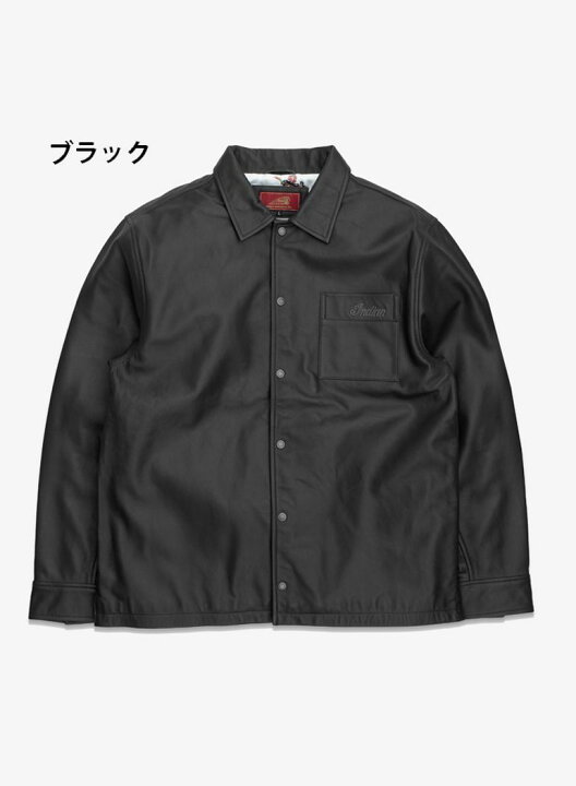 楽天市場】【本革 羊革】Indian Motocycle シャツ ジャケット メンズ  
