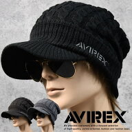 AVIREX アビレックス ニットキャップ ニット帽 NEK ★REVM 80625200 7987275 帽子 大きい 大きめ 大きい…