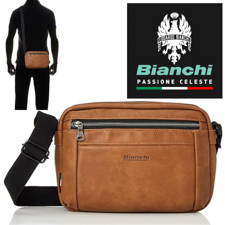 楽天市場】【特価】Bianchi ビアンキ ショルダーバッグ メンズ 