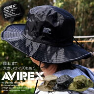 【AVIREX 限定】サファリハット メンズ 大きいサイズ BIG アドベンチャーハット 17158300 17158400 釣り …