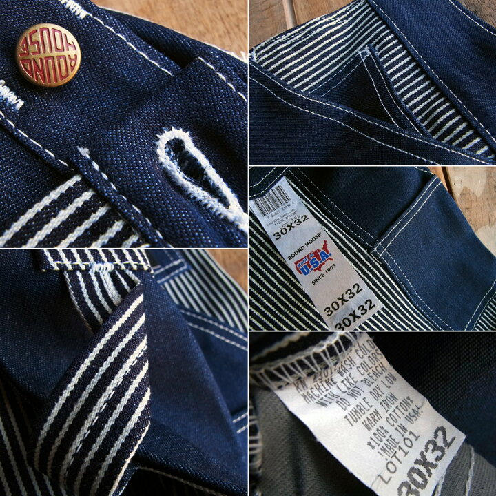 楽天市場】ROUND HOUSE ラウンドハウス 正規品 デニムペインターパンツ 