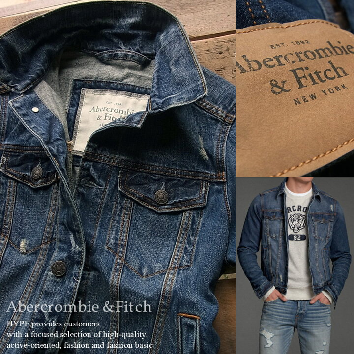 楽天市場 アバクロ デニムジャケット メンズ ジージャン Gジャン アウター ジャンバー 正規品 メンズファッション132 328 0241 0 インディゴ あす楽対応 Ydkg K Kb Abercrombie Fitch アバクロンビー フィッチ 正規 H Ot Hype