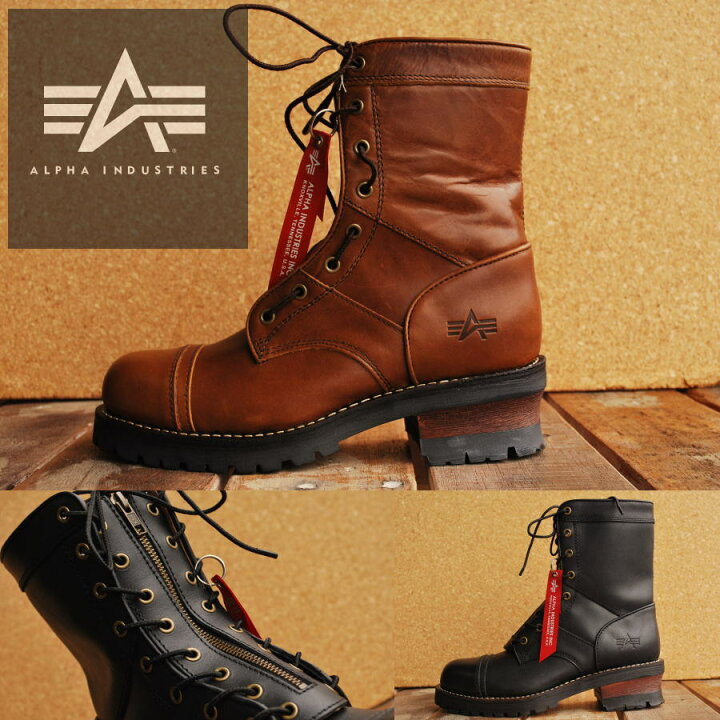 楽天市場】Alpha Industries アルファ インダストリーズ 本革 