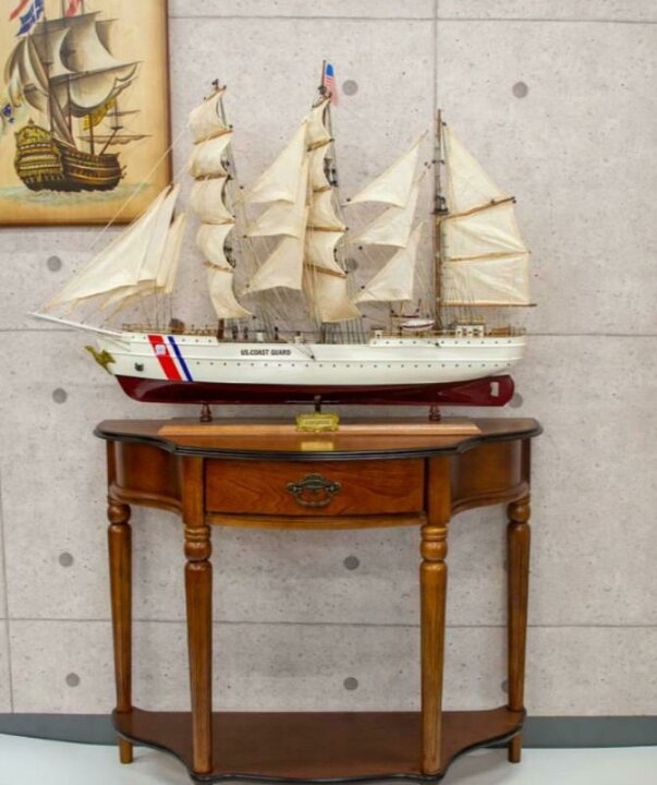 楽天市場】帆船模型 完成品 全長94cm US COAST GUARD EAGLE モデル 