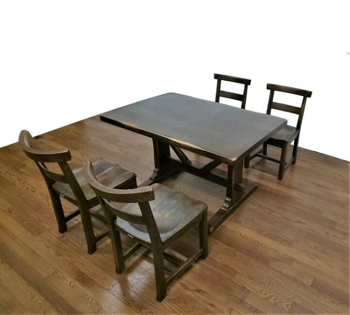 楽天市場】日本製 ダイニングテーブルセット 4人掛け 5点 幅120cm 飛騨  