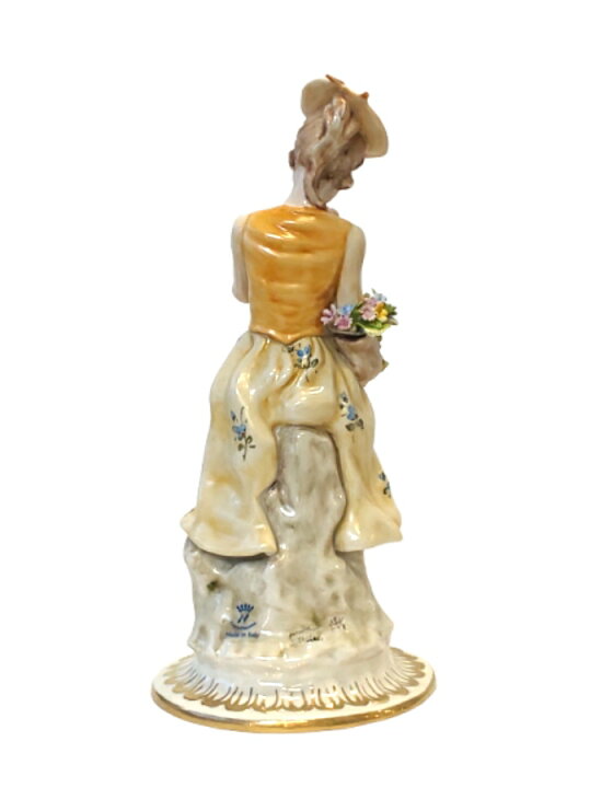 楽天市場】陶器 置物 カポディモンテ Capodimonte フィギュリン 