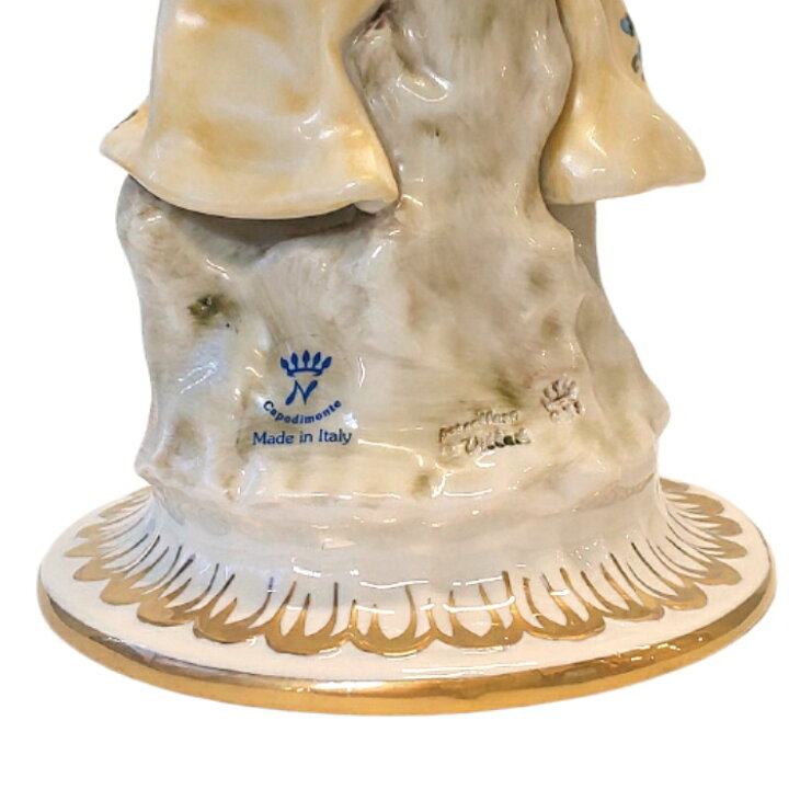 楽天市場】陶器 置物 カポディモンテ Capodimonte フィギュリン 