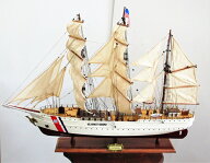 帆船模型 完成品 全長94cm US COAST GUARD EAGLE モデルシップ 置物 木製 おしゃれ 大きい 男前 インテリ…