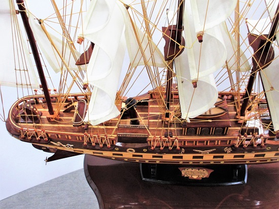 楽天市場】帆船模型 完成品 France II モデルシップ 置物 おしゃれ