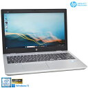 【楽天スーパーセール】 メモリ16G フルHD ノートパソコン HP ProBook 650 G5 Core i7 8565U M.2SSD256G Webカメラ Wi-Fi USBType-C マルチ Windows11【中古】