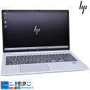 メモリ64G フルHD Wi-Fi6E HP EliteBook 650 G9 第12世代 Core i5 1235U IrisXe M.2SSD1TB 顔認証 USBType-C 15.6型 Windows11【中古】
